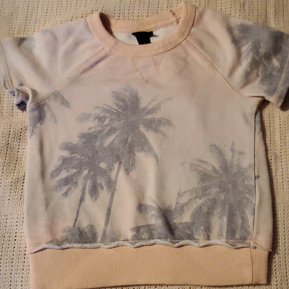 3T Terry short sleeve sweatshirt